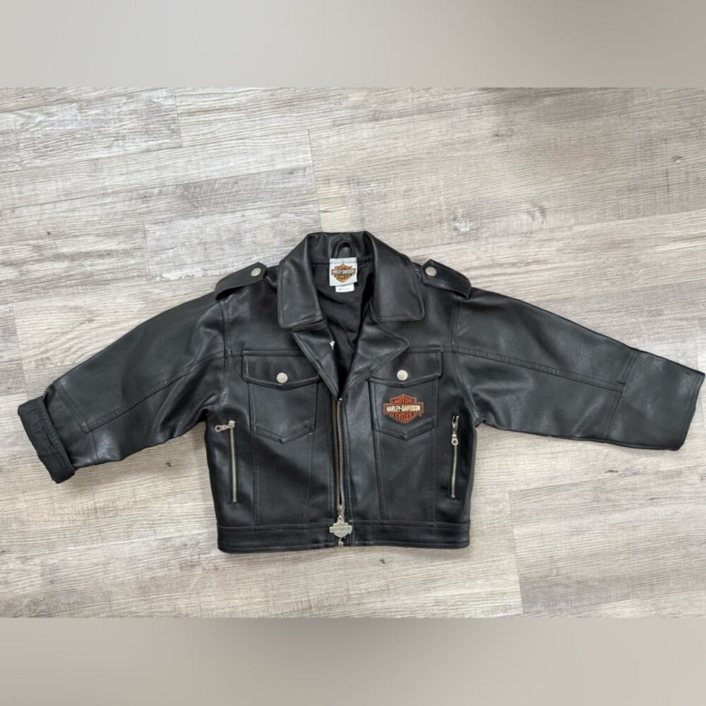 Harley Davidson Youth Sz 5 Motorcycle Jacket